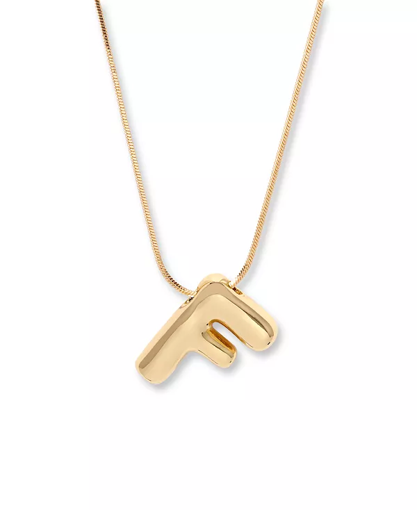 Позолоченное короткое ожерелье с подвеской в виде бабл-инициала Пиппы Brook & York, gold-f
Позолоченное короткое ожерелье с подвеской в виде бабл-инициала Пиппы Brook & York, gold-f