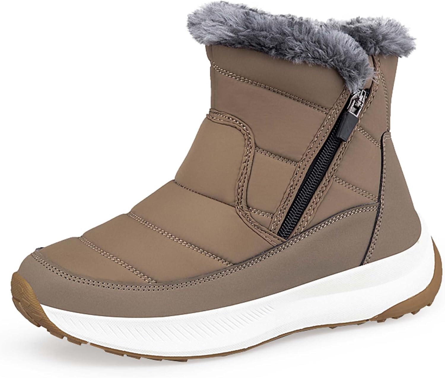 Мужские и женские зимние снегоступы, водонепроницаемые, с теплой флисовой подкладкой, зимние походные ботинки до щиколотки, противоскользящие, подходят для холодной погоды, прогулок, работы и спорта Generic, хаки
Мужские и женские зимние снегоступы, водонепроницаемые, с теплой флисовой подкладкой, зимние походные ботинки до щиколотки, противоскользящие, подходят для холодной погоды, прогулок, работы и спорта Generic, хаки