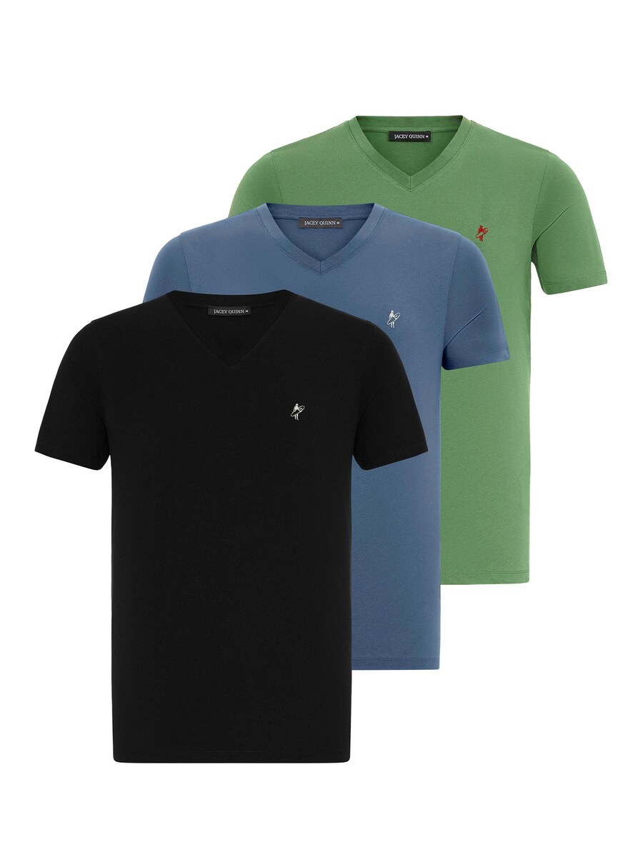 Рубашка Jacey Quinn, цвет Blue/Black 
Рубашка Jacey Quinn, цвет Blue/Black