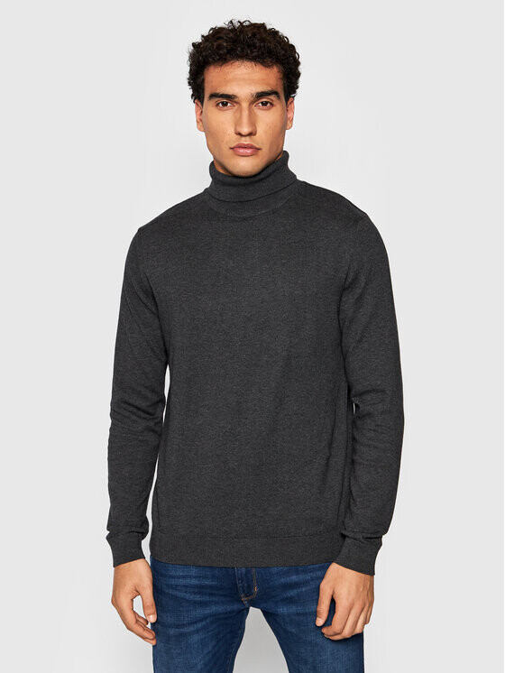 Свитер с высоким воротником обычного кроя Selected Homme, серый
Свитер с высоким воротником обычного кроя Selected Homme, серый