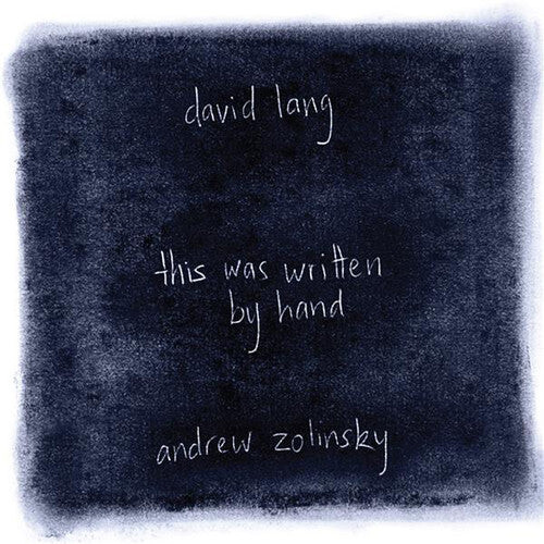 CD диск Lang / Zolinksy: This Was Written By Hand
CD диск Lang / Zolinksy: This Was Written By Hand