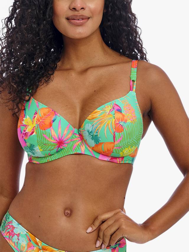 Топ бикини Isla с косточками и глубоким вырезом Freya, Jade/Multi
Топ бикини Isla с косточками и глубоким вырезом Freya, Jade/Multi