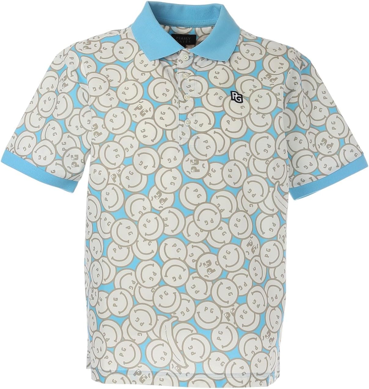 Мужская поло-рубашка с коротким рукавом Parly Gates 053-5160415 (узор Banana Nico) / для гольфа Pearly Gates, синий
Мужская поло-рубашка с коротким рукавом Parly Gates 053-5160415 (узор Banana Nico) / для гольфа Pearly Gates, синий