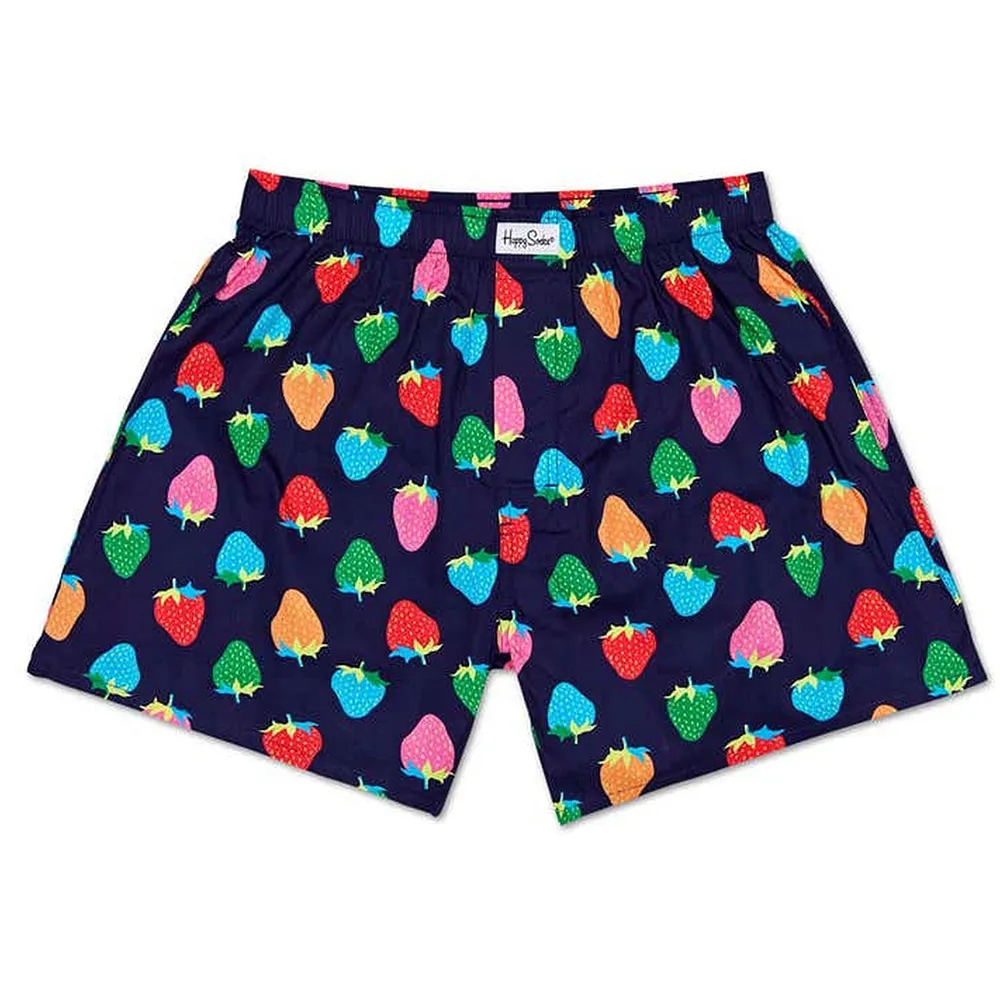 Боксеры Happy Socks Strawberry, синий 
Боксеры Happy Socks Strawberry, синий