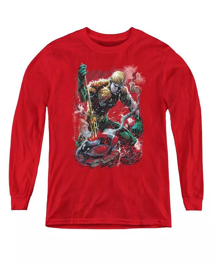 Молодежные готовые толстовка с длинным рукавом Boys of America Justice League, красный
Молодежные готовые толстовка с длинным рукавом Boys of America Justice League, красный