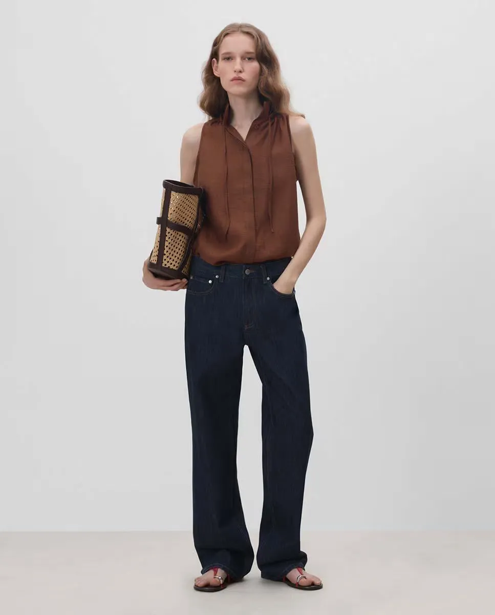 Женские джинсы прямого кроя Simorra, темно-синий
Женские джинсы прямого кроя Simorra, темно-синий