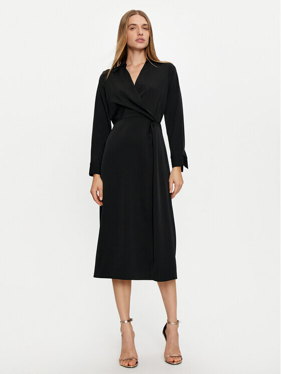 Платье на каждый день, стандартного кроя Haveone, черный
Платье на каждый день, стандартного кроя Haveone, черный