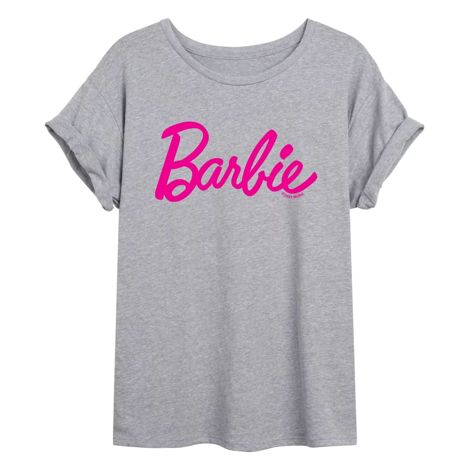 Классическая розовая футболка с логотипом Barbie для юниоров Licensed Character