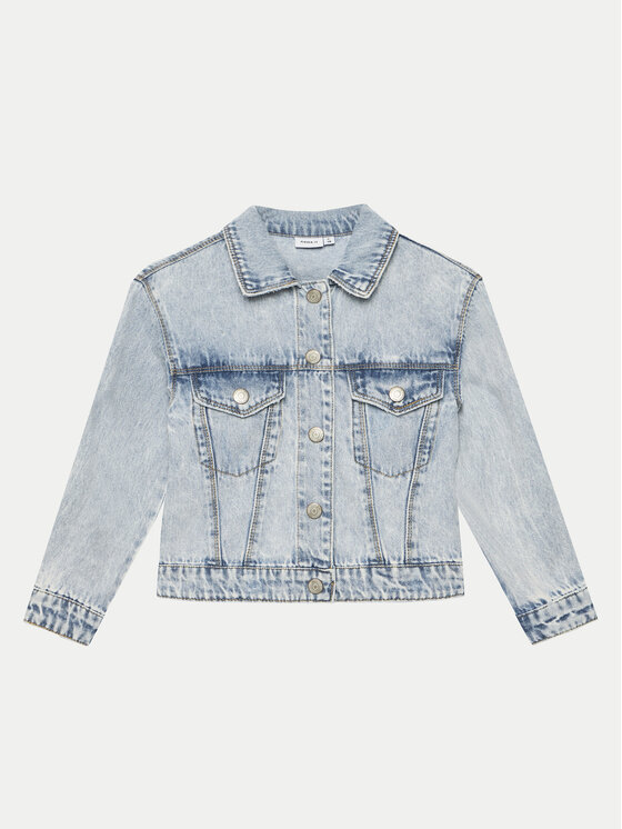 Джинсовая куртка обычного кроя Mila 13237177 Name It, синий
Джинсовая куртка обычного кроя Mila 13237177 Name It, синий