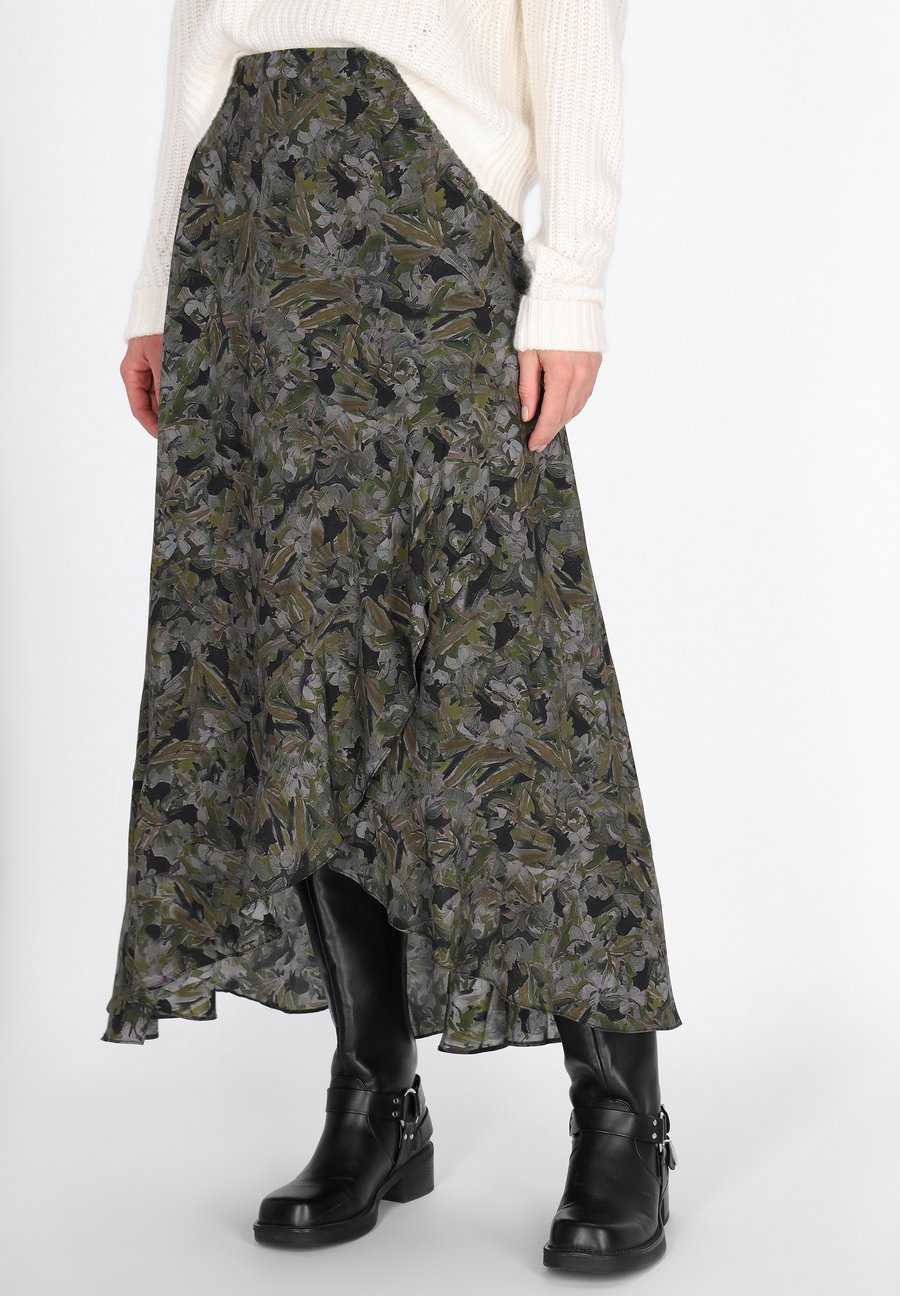 Юбка DreiMaster Wrap skirt, Black Flower/Black
Юбка DreiMaster Wrap skirt, Black Flower/Black