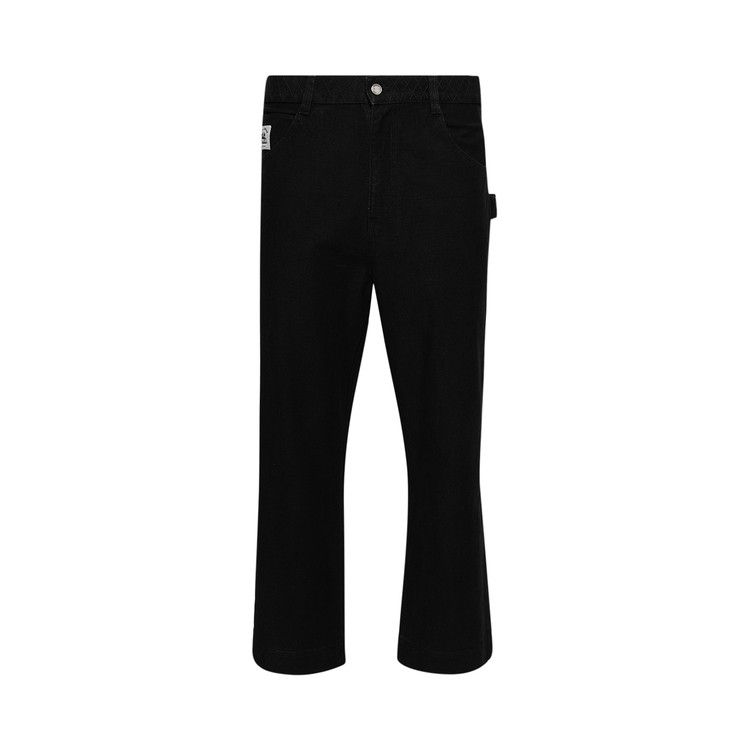 Брюки Bode Embroidered Denim Knolly Brook Trousers, Black
Брюки Bode Embroidered Denim Knolly Brook Trousers, Black