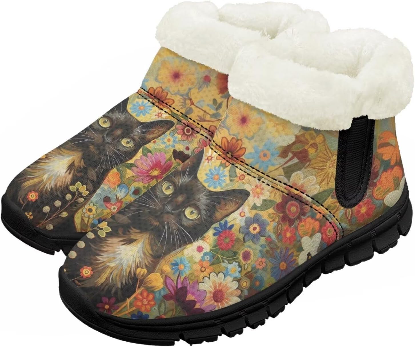 Девочки Мальчики Ботинки Детские Снег Зимние Ботинки Для Улицы На Щиколотку Теплые Без Шнуровки С Искусственным Мехом Легкая Обувь Chririnla, Cute Black Cat
Девочки Мальчики Ботинки Детские Снег Зимние Ботинки Для Улицы На Щиколотку Теплые Без Шнуровки С Искусственным Мехом Легкая Обувь Chririnla, Cute Black Cat