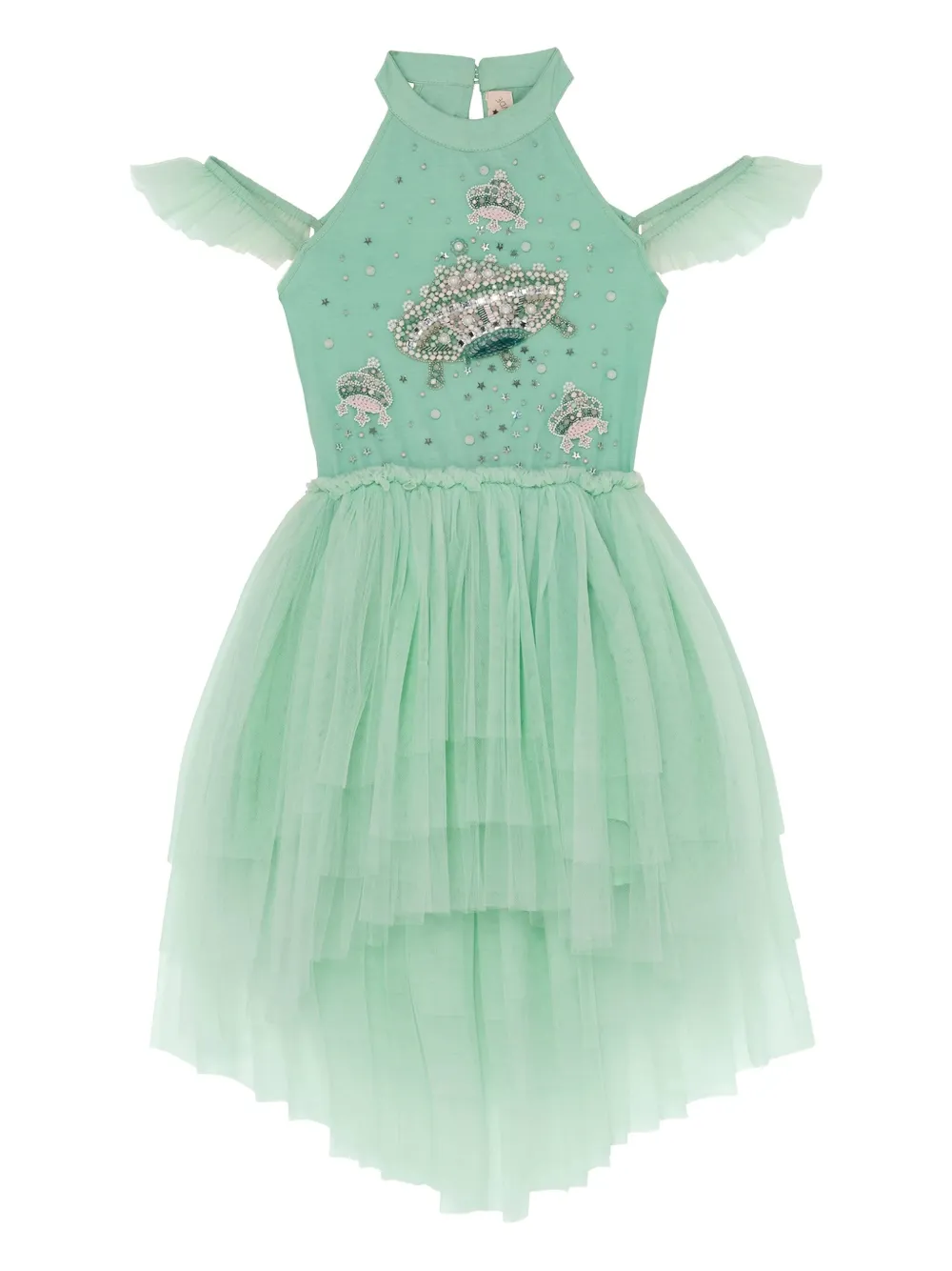 Платье из тюля с декоративным передом Tutu Du Monde, зеленый
Платье из тюля с декоративным передом Tutu Du Monde, зеленый