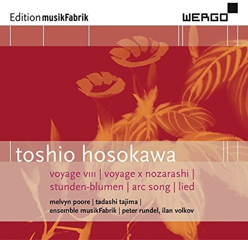 CD диск Hosokawa / Ensemble Musikfabrik: Hosokawa: Voyage VIII Voyage X Nozarashi
CD диск Hosokawa / Ensemble Musikfabrik: Hosokawa: Voyage VIII Voyage X Nozarashi