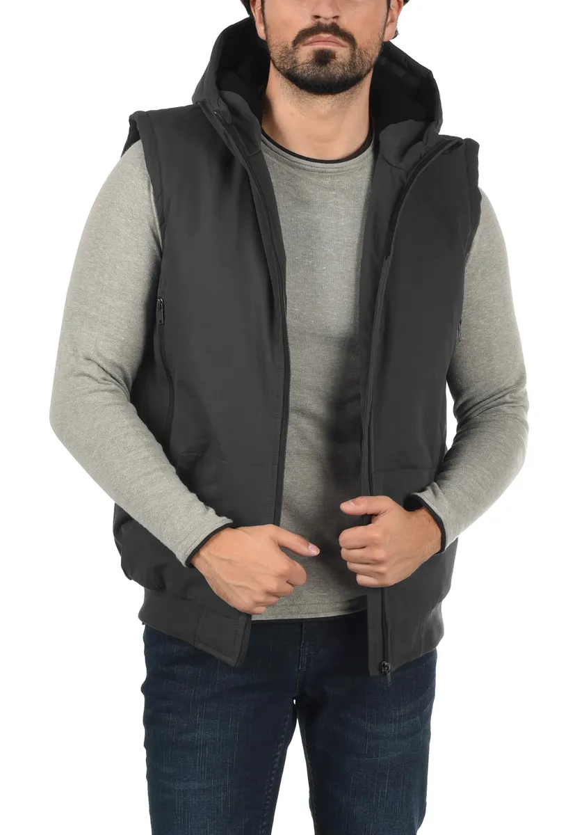 Короткий жилет из смеси "BLEND BHElano", цвет Phantom Grey
Короткий жилет из смеси "BLEND BHElano", цвет Phantom Grey