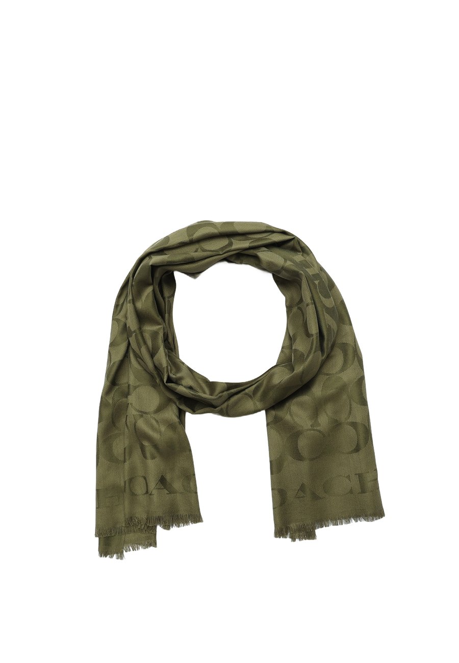 Шарф COACH SIGNATURE BORDER STOLE, Dark Green/Green
Шарф COACH SIGNATURE BORDER STOLE, Dark Green/Green