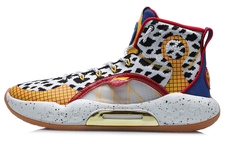 Баскетбольные кроссовки Disney X YuShuai 14 мужские высокие стандартные белые/желтые/бледно-голубые Lining
Баскетбольные кроссовки Disney X YuShuai 14 мужские высокие стандартные белые/желтые/бледно-голубые Lining