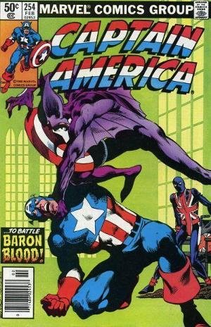 Captain America #254 "Baron Blood Appearance" (MARVEL COMICS)
Captain America #254 "Baron Blood Appearance" (MARVEL COMICS)
