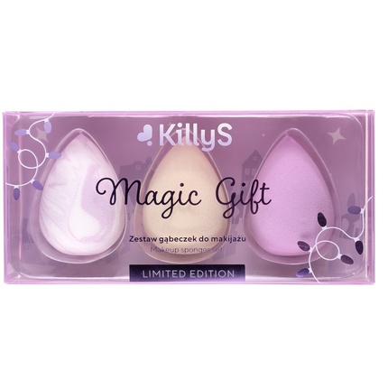 Набор спонжей для макияжа Magic Gift, 3 шт Killys
Набор спонжей для макияжа Magic Gift, 3 шт Killys
