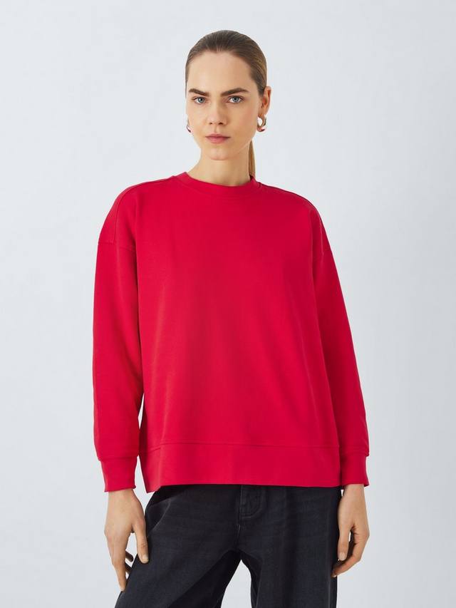 Толстовка оверсайз с круглым вырезом John Lewis , красный
Толстовка оверсайз с круглым вырезом John Lewis , красный