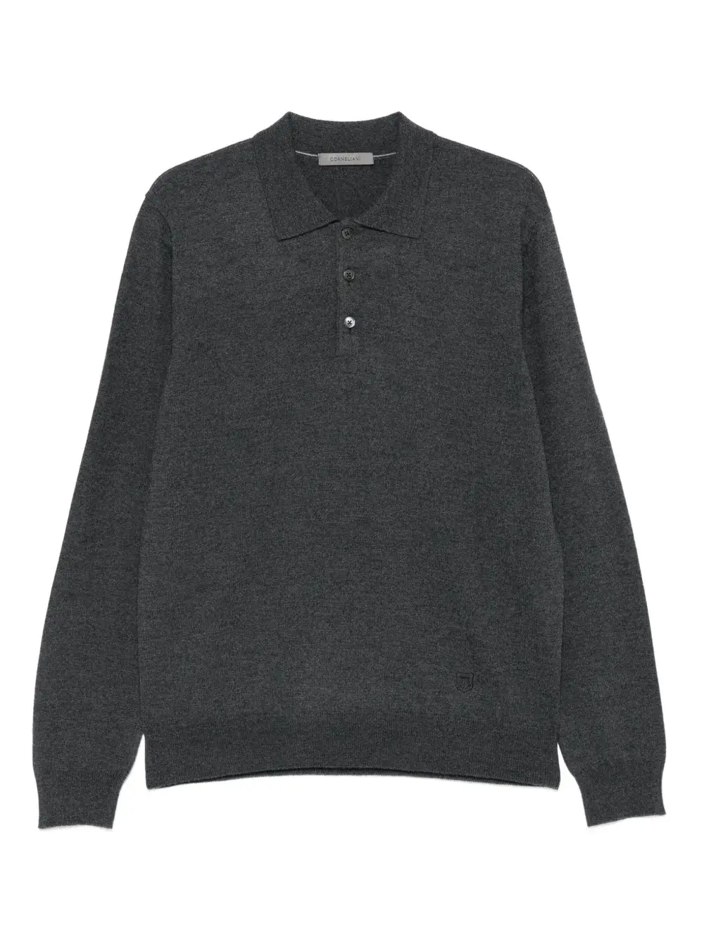Рубашка поло на пуговицах Corneliani, серый
Рубашка поло на пуговицах Corneliani, серый