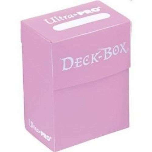 Коробка для карточек Pink Deck Box Single Ultra Pro
Коробка для карточек Pink Deck Box Single Ultra Pro