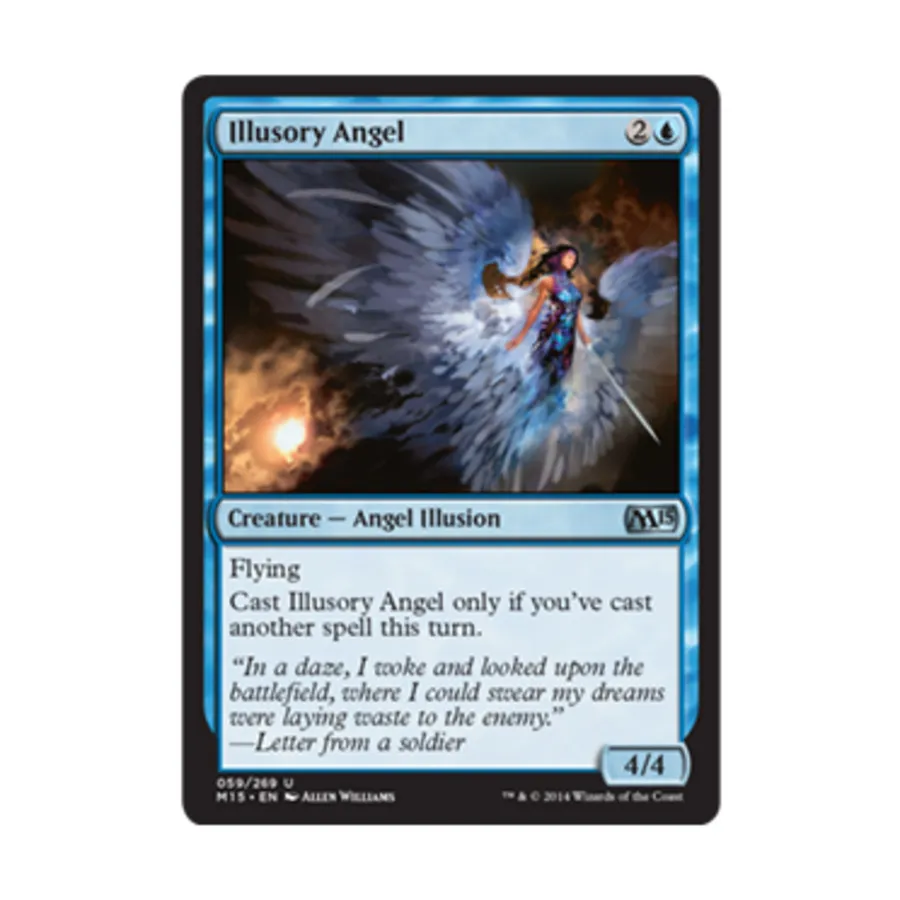 CCG Иллюзорный ангел (U), MTG - Magic 2015
CCG Иллюзорный ангел (U), MTG - Magic 2015