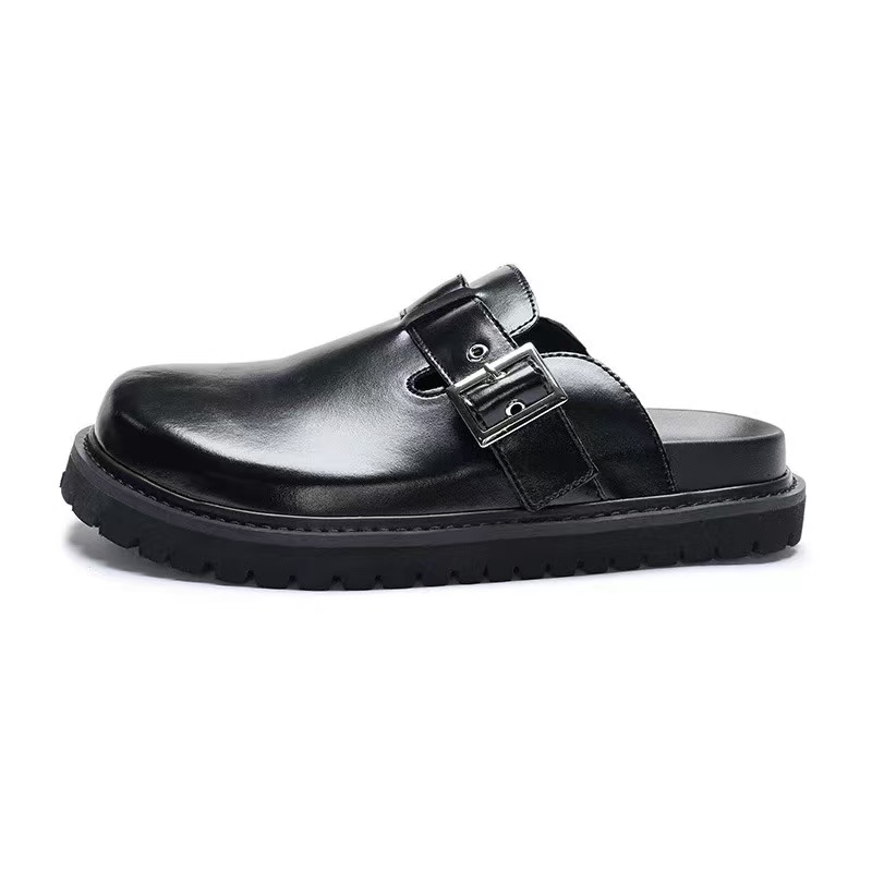 Mo Xu Сандалии с закрытым носком, противоскользящие, мужские, черные
Mo Xu Сандалии с закрытым носком, противоскользящие, мужские, черные