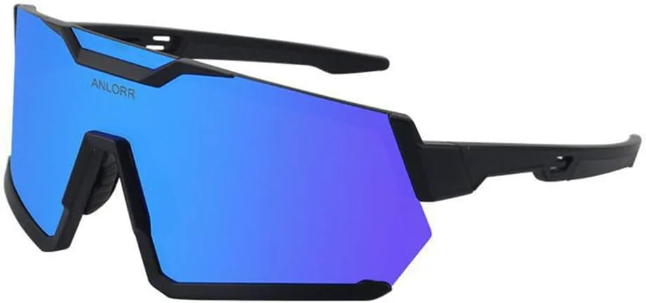 Стильные мужские и женские очки для бега и езды на велосипеде на открытом воздухе, ветрозащитные солнцезащитные очки для горного велосипеда PRSTNN, Black Blue
Стильные мужские и женские очки для бега и езды на велосипеде на открытом воздухе, ветрозащитные солнцезащитные очки для горного велосипеда PRSTNN, Black Blue