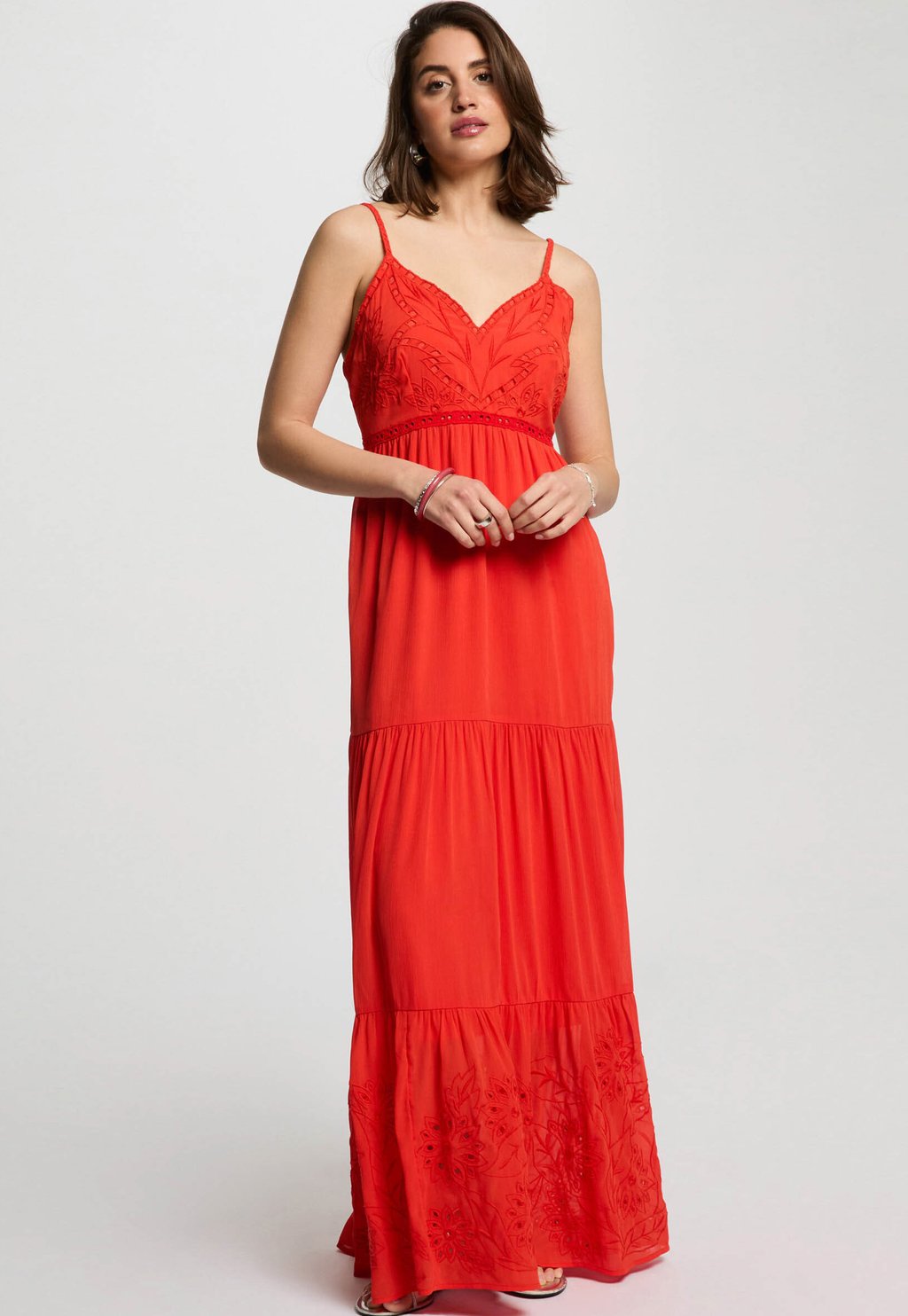 Длинное платье Morgan, оранжевый 
Длинное платье Morgan, оранжевый
