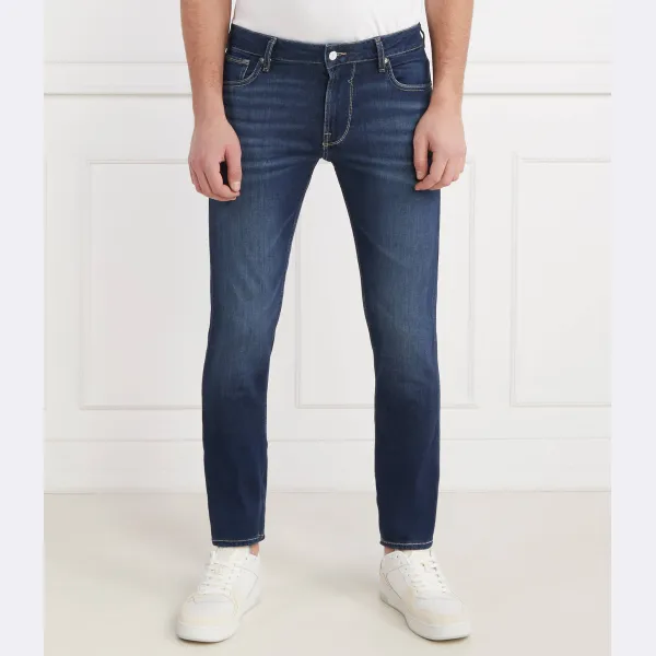 Джинсы узкого кроя с добавлением шелка Guess, синий
Джинсы узкого кроя с добавлением шелка Guess, синий