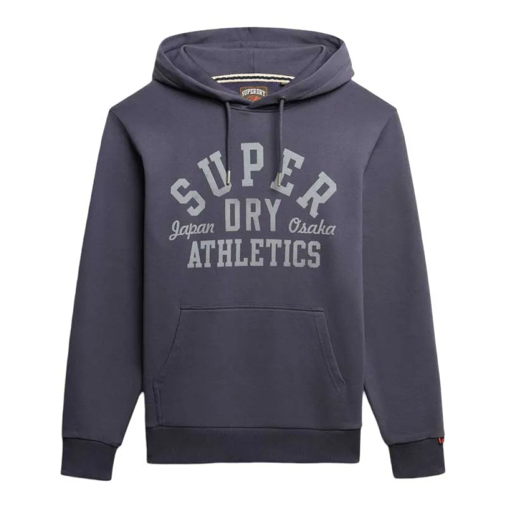 Худи Superdry Athletic Ess, серый 
Худи Superdry Athletic Ess, серый