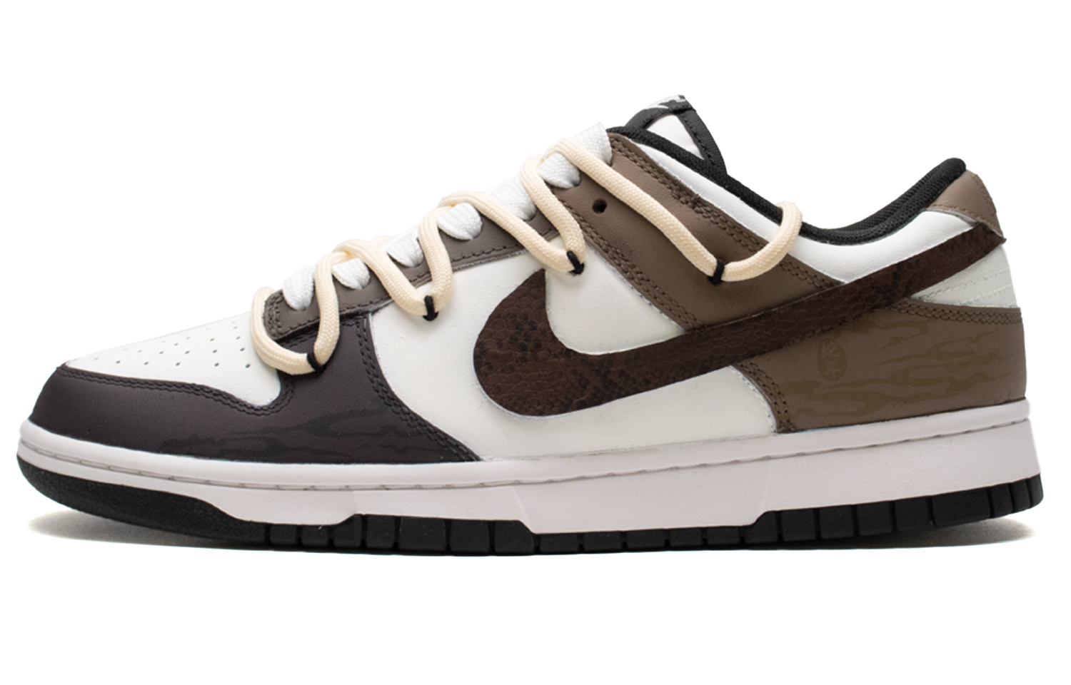 Nike Кроссовки для скейтбординга Dunk Slip с защитой от скольжения, низкие, мужские, белые, коричневые 
Nike Кроссовки для скейтбординга Dunk Slip с защитой от скольжения, низкие, мужские, белые, коричневые