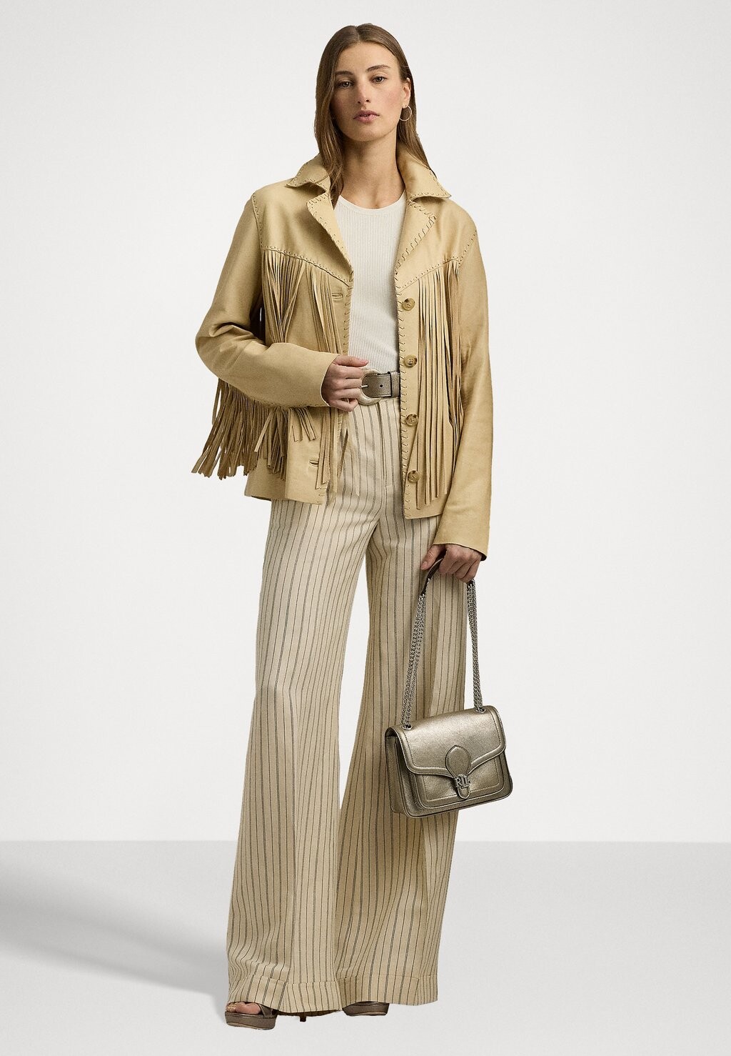Тканевые брюки PINSTRIPE LINEN BLEND WIDE LEG TROUSER Ralph Lauren, черный
Тканевые брюки PINSTRIPE LINEN BLEND WIDE LEG TROUSER Ralph Lauren, черный