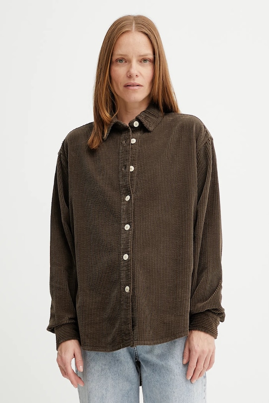 Хлопковая рубашка American Vintage, зеленый
Хлопковая рубашка American Vintage, зеленый