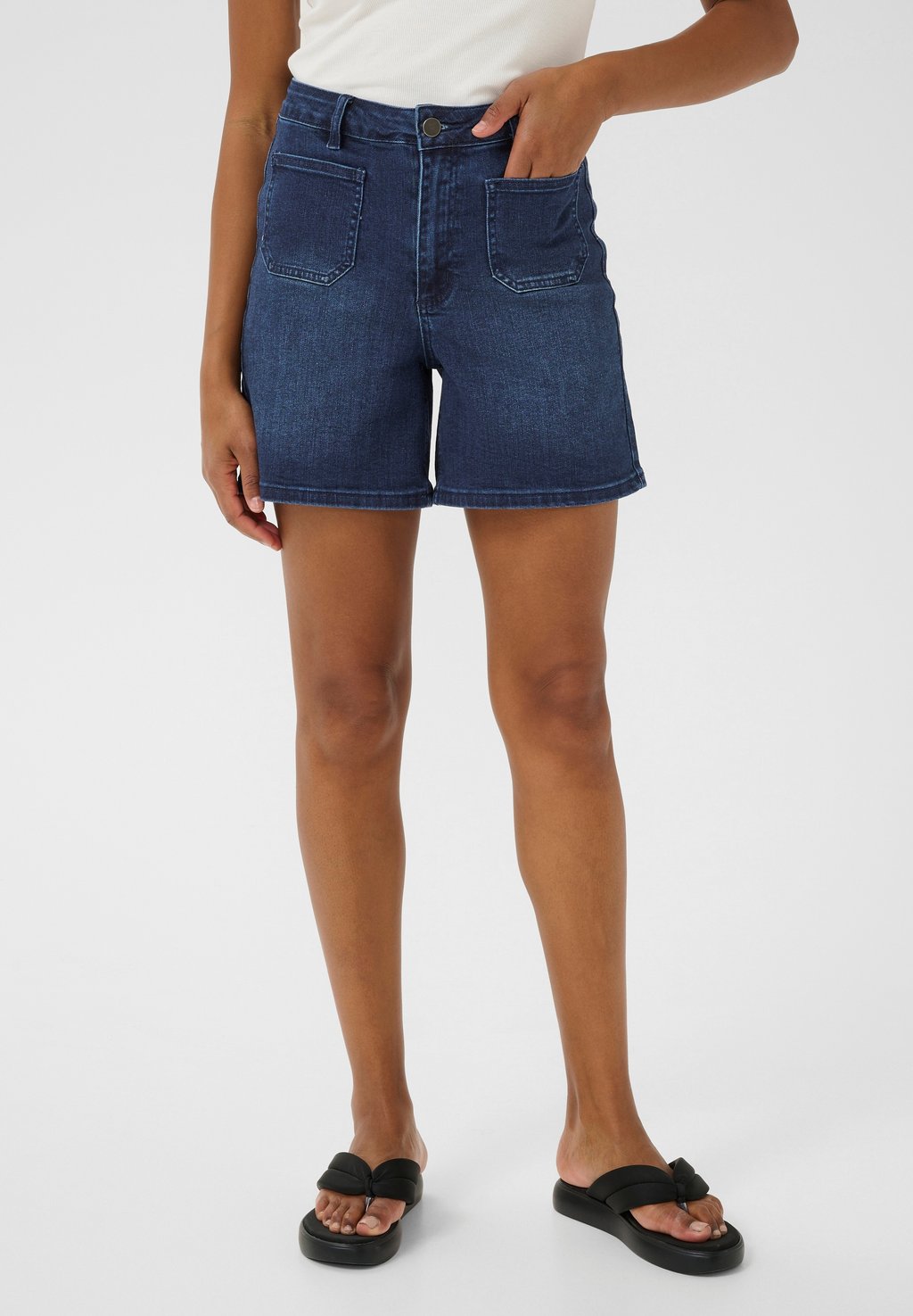 Джинсовые шорты KAKARLA Kaffe, цвет Medium Blue Denim 
Джинсовые шорты KAKARLA Kaffe, цвет Medium Blue Denim