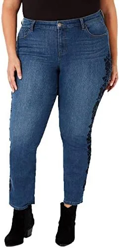 Style & Co. Plus Size джинсы Boyfriend с отделкой из хлопкового жаккарда
Style & Co. Plus Size джинсы Boyfriend с отделкой из хлопкового жаккарда