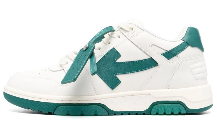 Кроссовки мужские Off-White Out Of Office, белый / изумрудный
Кроссовки мужские Off-White Out Of Office, белый / изумрудный