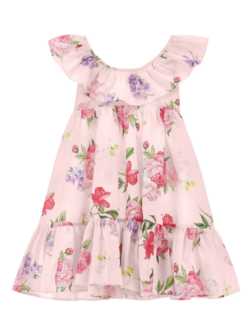 Платье с оборками и цветочным принтом Monnalisa, розовый
Платье с оборками и цветочным принтом Monnalisa, розовый