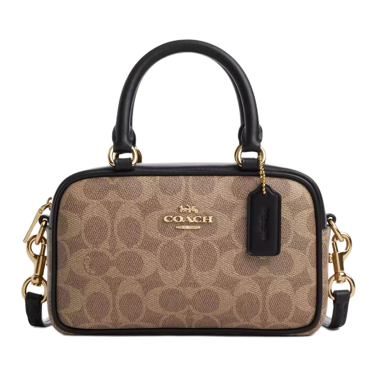 COACH Сумка через плечо из кожи с покрытием
COACH Сумка через плечо из кожи с покрытием