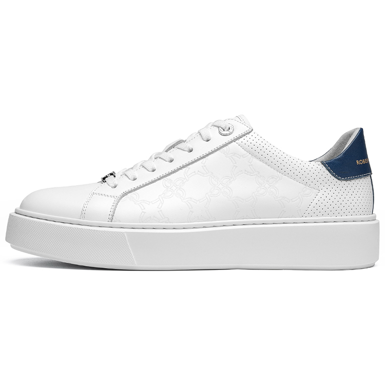 Низкие мужские кроссовки Roberta Di Camerino, White Blue
Низкие мужские кроссовки Roberta Di Camerino, White Blue