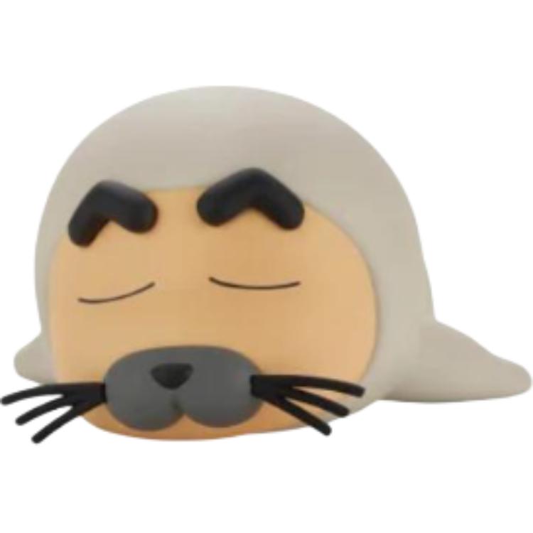 BANPRESTO Синносукэ нохара сяосин превращается в белого медведя и тюленя
BANPRESTO Синносукэ нохара сяосин превращается в белого медведя и тюленя