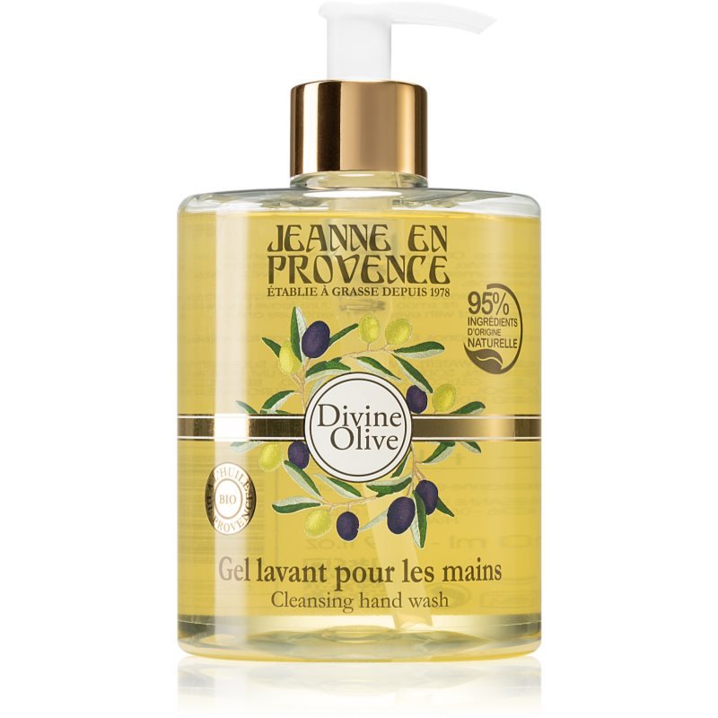 Жидкое мыло для рук Jeanne en Provence Divine Olive 500 мл
Жидкое мыло для рук Jeanne en Provence Divine Olive 500 мл