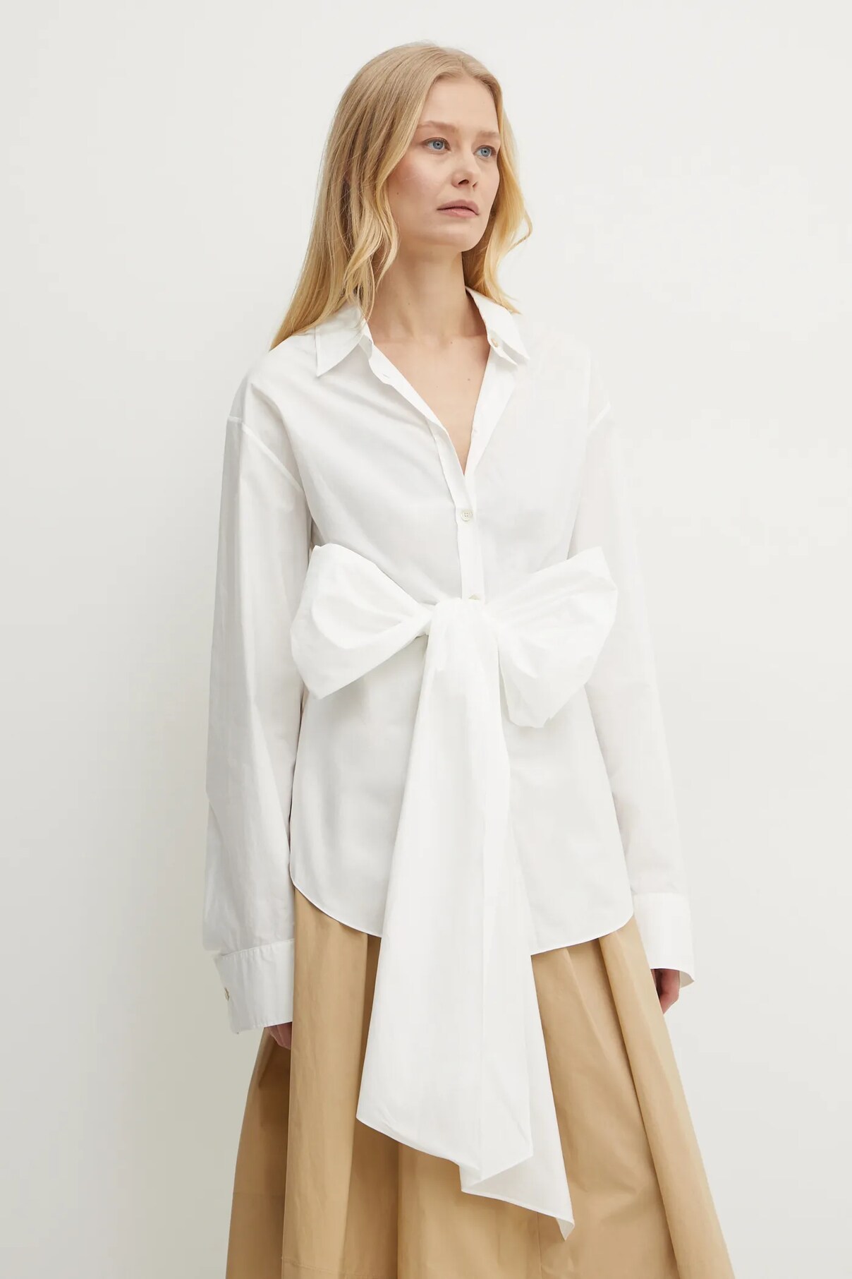 Хлопковая рубашка Forte Forte, белый
Хлопковая рубашка Forte Forte, белый