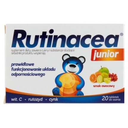 RUTINACEA Junior Пищевая добавка для поддержки иммунной системы New1
RUTINACEA Junior Пищевая добавка для поддержки иммунной системы New1