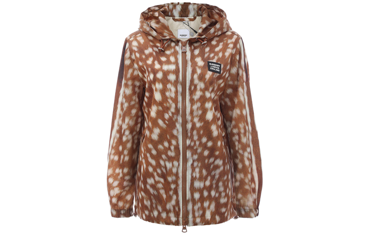 Куртка женская с леопардовым принтом Burberry
Куртка женская с леопардовым принтом Burberry