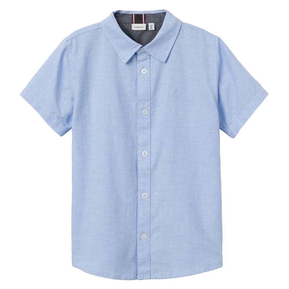 Рубашка с коротким рукавом Name It Newsa, синий
Рубашка с коротким рукавом Name It Newsa, синий