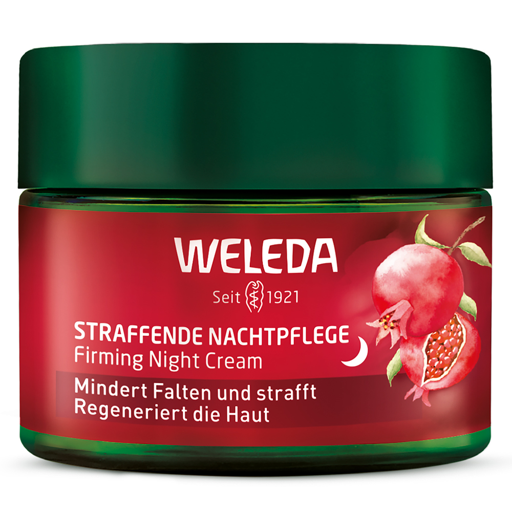 Укрепляющий ночной крем для лица с гранатом и пептидами pomegranate & maca peptides firming night cream Weleda, 40 мл
Укрепляющий ночной крем для лица с гранатом и пептидами pomegranate & maca peptides firming night cream Weleda, 40 мл