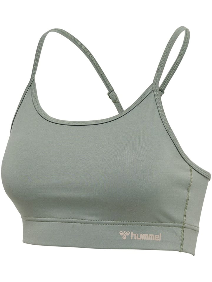 Спортивный бюстгальтер зеленого цвета Hummel
Спортивный бюстгальтер зеленого цвета Hummel