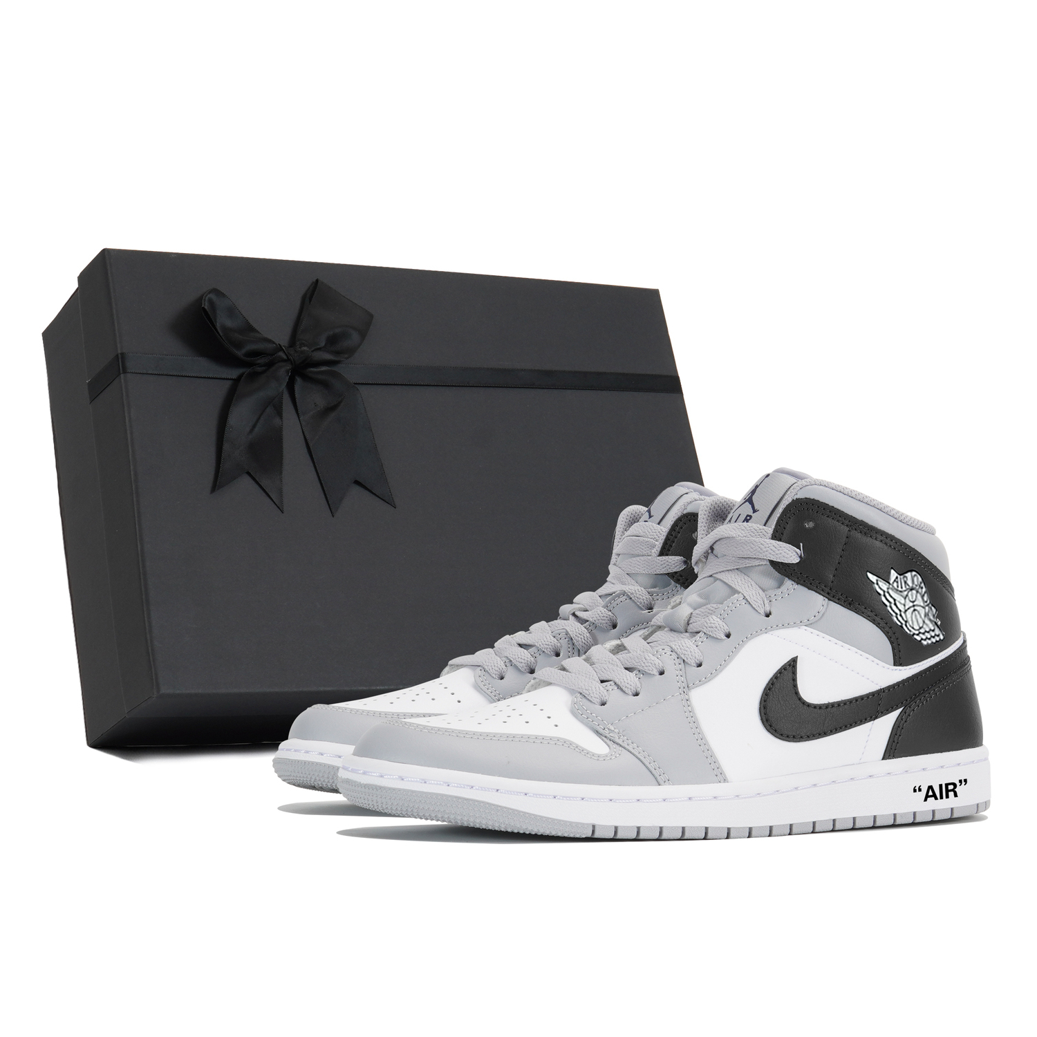 Jordan Износостойкие баскетбольные кроссовки мид-топ Air 1 мужские серо-черные
Jordan Износостойкие баскетбольные кроссовки мид-топ Air 1 мужские серо-черные